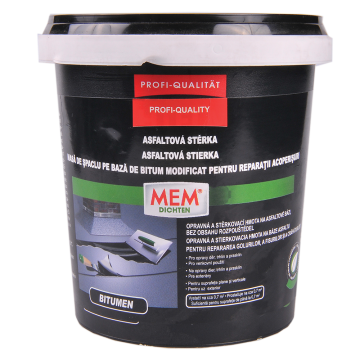 Masa de spaclu pentru reparatii acoperisuri, MEM, negru, 1 kg