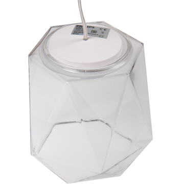 Pendul suspendat LED Philips Myliving Italo Clear 1 x 4.5 W, 430 lm