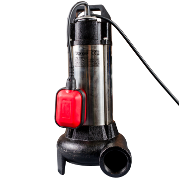 Pompa submersibila cu tocator ape reziduale, 1100W, 16020 l/h, max. 10 mm