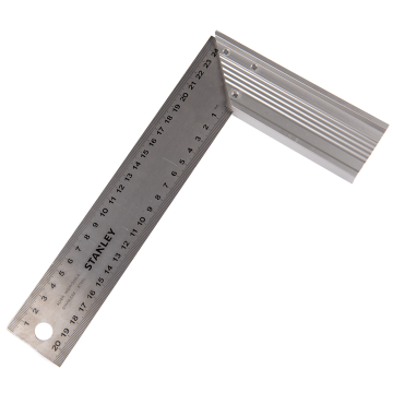 Echer pentru dulgherie, aluminiu extrudat, 250 x 140 mm