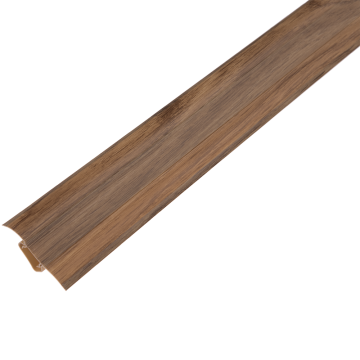 Plinta parchet, canal dublu, PVC, stejar laplant, 2500x55x26 mm