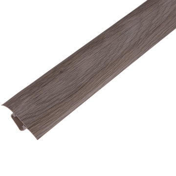Plinta parchet, cu canal dublu, PVC, stejar sardinia, 2500x55x26 mm