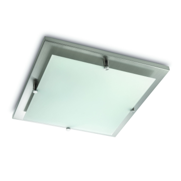 Plafoniera Philips Cross, nichel, 1x100W, 230V