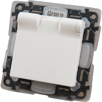 Priza Schukon Legrand Valena Life, 2P+T, contact protectie copii