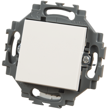 Intrerupator cu LED Gewiss Dahlia GW35002W, alb