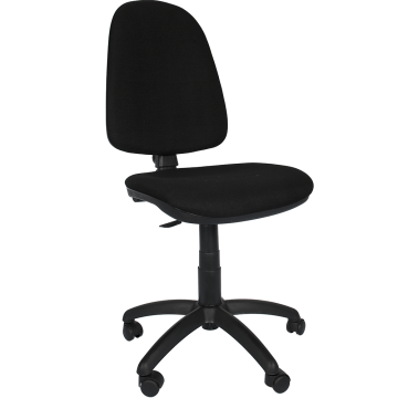 Scaun birou ergonomic negru Antares Golf C11, tapiterie textil, rotativ, reglabil pe inaltime, 99 - 115 cm