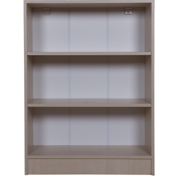 Dulap cu rafturi pal melaminat, fara usi, mesteacan, 80 x 28 x 106 cm