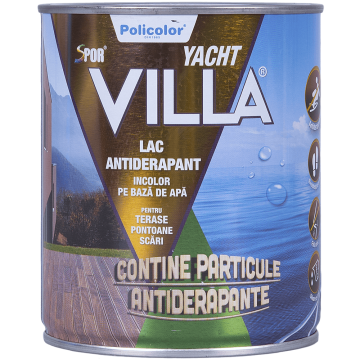 Lac Spor Villa Yacht lucios 3 in 1 wenge 0,75 L