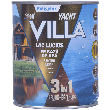 Lac Spor Villa Yacht lucios 3 in 1 stejar 0,75 L