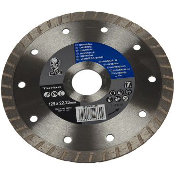 Disc diamantat turbo Atlas 125x22,23x2,2 mm