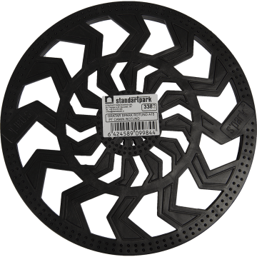 Gratar pluvial pentru rigola Spark, polipropilena, 264 x 264 x 20 mm