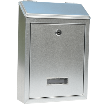 Cutie postala exterior Favor, metal, gri, 2 chei, 300 x 210 x 60 mm