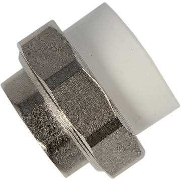 Racord olandez alama Formul, filet interior, PPR, alb, 32 mm x 1 inch