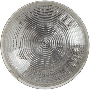 Plafoniera rotunda E27, 100W, IP44, 235x100mm, alb