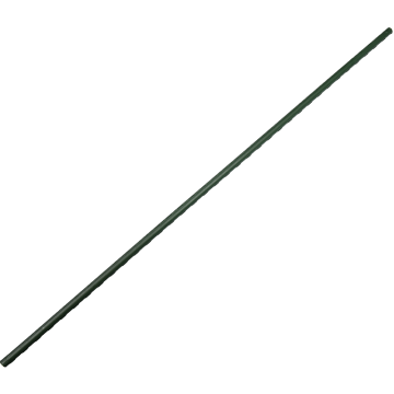 Tutor din otel invelit in plastic verde, 180 cm x 16 mm