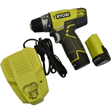 Masina de insurubat Ryobi R12DD-LL13S, 2 acumulatori, 1300 mAh, 1500 rpm