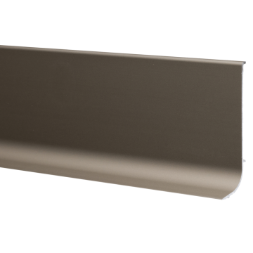 Plinta parchet, aluminiu, nuanta sampanie, 3000 mm