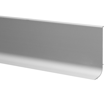 Plinta parchet, aluminiu, argintiu, 3000 mm
