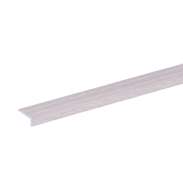 Profil inchidere parchet Set Prod S46 autocolant, aliaj de aluminiu 6063, frasin, 1 m