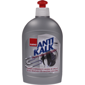 Detartrant pentru masina spalat Sano Anti Kalk Scale Remover, 0,5 L