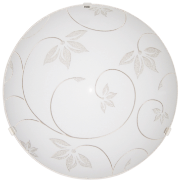 Aplica Leaf cu structura metalica, 1 x E27, 60 W, 30 cm