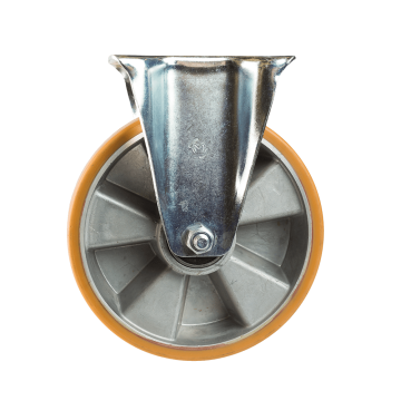 Rola pivotanta fixa, poliuretan, 200 x 50 mm, 400 kg