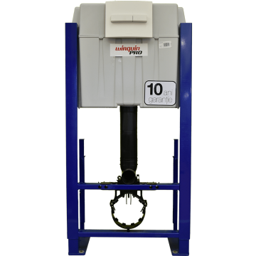 Rezervor wc incastrat Wirquin, cadru otel, 3/6L, 50 x 95.8 x 22 cm