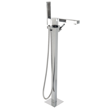 Baterie pentru cada Sanotechnik Freestanding, alama, crom, 95,5 x 31 x 20 cm