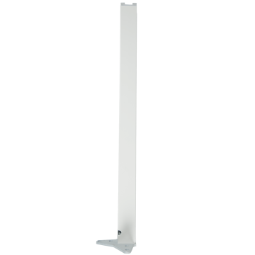Picior de masa FGV, alb, 50 x 50 x 710 mm