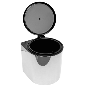 Cos pentru gunoi, inox, 11 l