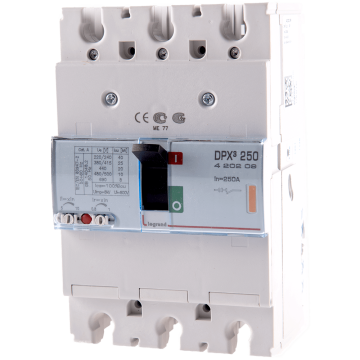 Disjunctor DPX3 25000 Legrand 420208, 3P, 200A