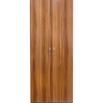 Dulap Eco 2 usi, prun, cu bara si polita, 80 x 50 x 200 cm