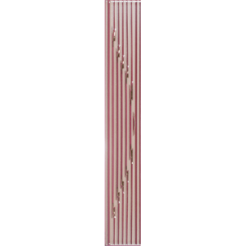 Brau faianta bordo, Kai Ceramics Sorel Bordo Lux, lucios, 6 x 40 cm
