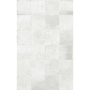 Faianta decorativa Kai Ceramics Latina, gri, aspect mosaic, finisaj mat, dreptunghiulara, grosime 0,8 cm, 25 x 40 cm
