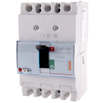 Disjunctor DPX3 25000 Legrand 420045, 3P, 100A