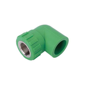 Cot PPR 90° Hausterm, filet interior, 32 mm x 1, verde