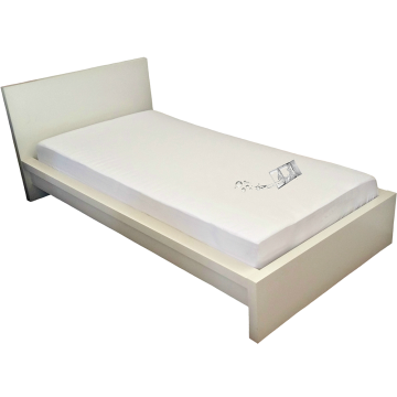Husa saltea impermeabila  cu elastic Home Still, bumbac 100%, 160 x 200 cm
