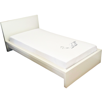 Husa saltea impermeabila  cu elastic Home Still, bumbac 100%, 100 x 200 cm