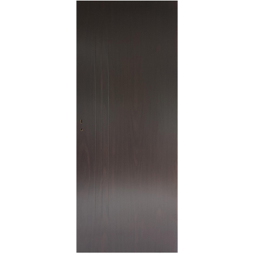 Usa interior celulara Pamate M050, model plina, reversibila, MDF, wenge, toc fix, 200 x 70 cm x 3.5 cm