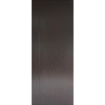 Usa interior celulara Pamate M050, model plina, reversibila, MDF, wenge, toc fix, 200 x 60 cm x 3.5 cm
