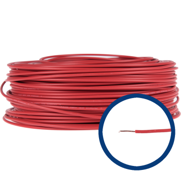 Cablu FY(H07V-U) 1x10 mm, rosu
