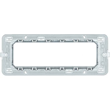 Placa suport 6 module Matix, Bticino 506LSA