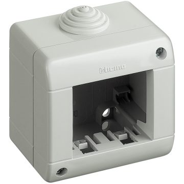 Doza cadru 2 module Matix Bticino 25402, montaj aparent, IP40