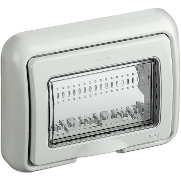 Capac de protectie 3 module Matix Bticino 25603, montaj incastrat, IP55