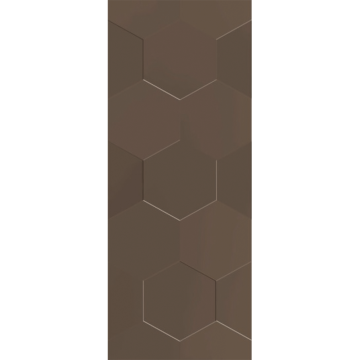 Faianta baie glazurata Diamond 3T, maro, lucios, aspect de piatra, 50 x 20 cm