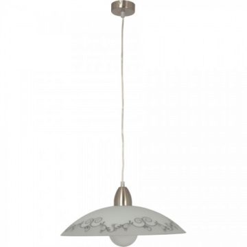 Pendul Cezar, 1 x E27, 40W, H800 X D 400 mm, crom satin