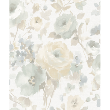 Tapet vinil Grandeco Sarafina, SN3005, multicolor, model floral, 10 x 0.53 m