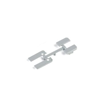Accesorii profil inaltator plat 50S, 4 bucati, gri