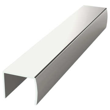 Profil aluminiu ER 5910 U/18 mm, anodizat mat, 3 m