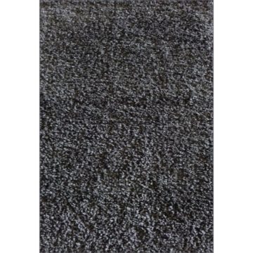 Covor modern Shaggy 3, polipropilena friese, model gri inchis, 50 x 80 cm